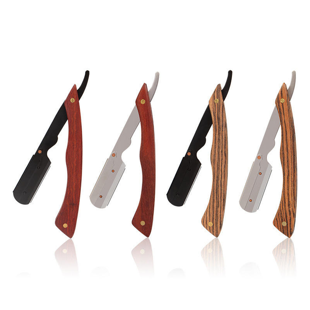 Safety Double Edge Razor For Men Barber Straight Razor Holder Men's Shaving Face Razor Blades Shaving Machine - Aibinelo122